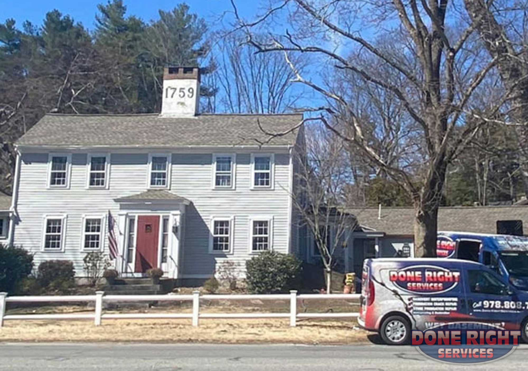 Van In Front Of Home